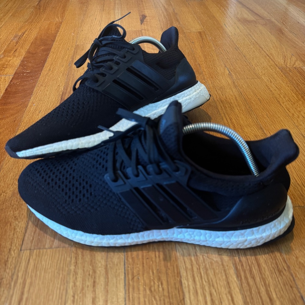 Adidas Ultraboost 1.0 Core Black Mens Running Shoes HQ4201 Size 10.5